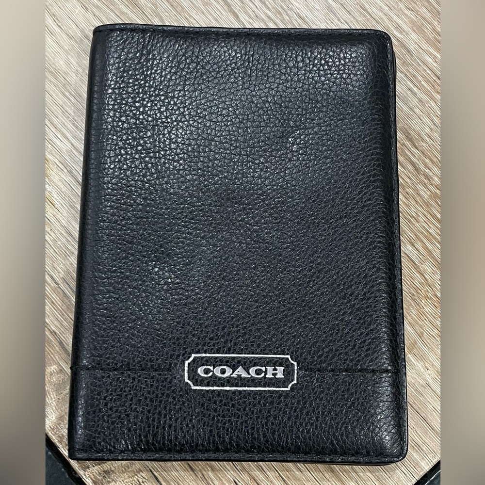 Coach Passport Cover
